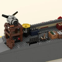 NEW 862PCS Hot Selling City Street View MOC Apocolypse Trashed Diner Diorama model DIY creative ideas Toy Assembly Puzzle Gift