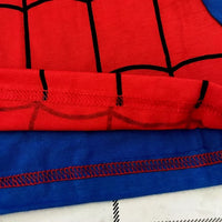 Halloween Superhero Spiderman Kids Pyjamas Set Cartoon Long Sleeve Sleepwear Boys Girls Christmas Hero Cosplay Pajamas Homewear
