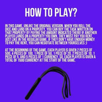 Adult Couple Game Adult Kupul Gam Knight Night Monopoly Games Board Card Games Adult Party Games Interactive Table amusement