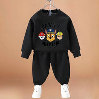 PAW Patrol Boys Fashion Hoodies Sets Fall Children Long Sleeve Pullover and Trousers Two Piece Suit Kids Casual Sweatsuit New