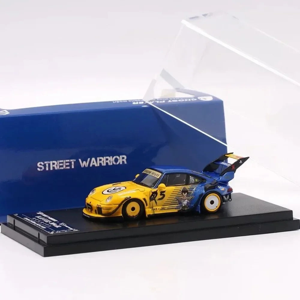 Street Warrior 1:64 Porsche RWB 993 Alloy Car Model Collection Series GIFT