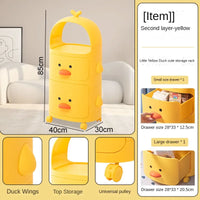 Cartoon Bedside Table Children's Storage Cabinets Finishing Rack Cabinet Cosmetic Organizers Sundries Sorting Bedroom Furniture