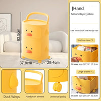 Cartoon Bedside Table Children's Storage Cabinets Finishing Rack Cabinet Cosmetic Organizers Sundries Sorting Bedroom Furniture