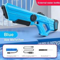 Electric Water Guns For Adults Powerful Squirt Automatic Water Suction Water Blasters Summer Outdoor Beach Toy For boys Kid Gift