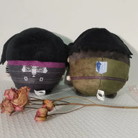 23cm Levi Ackerman Cosplay Plush Doll Toy Anime Eren Mikasa Cute Soft Stuffed Pillow Christmas Thanksgiving Gift