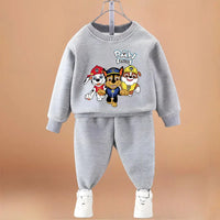 PAW Patrol Boys Fashion Hoodies Sets Fall Children Long Sleeve Pullover and Trousers Two Piece Suit Kids Casual Sweatsuit New