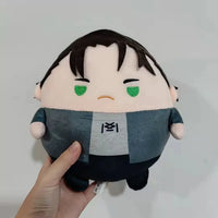 23cm Levi Ackerman Cosplay Plush Doll Toy Anime Eren Mikasa Cute Soft Stuffed Pillow Christmas Thanksgiving Gift