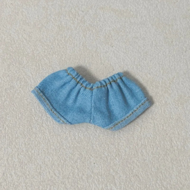 Fashion Two Fake Vests For Labubu4.0 Pin For Love Series Mini Doll Clothes Striped Shirt Set Trendy Outfit For 10cm Ropa Labubu