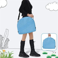 Baby Bed Convenient Folding Anti Pressure Baby Crib with Net and Awning Newborn Isolation Biomimetic Outdoor Travel Baby Crib