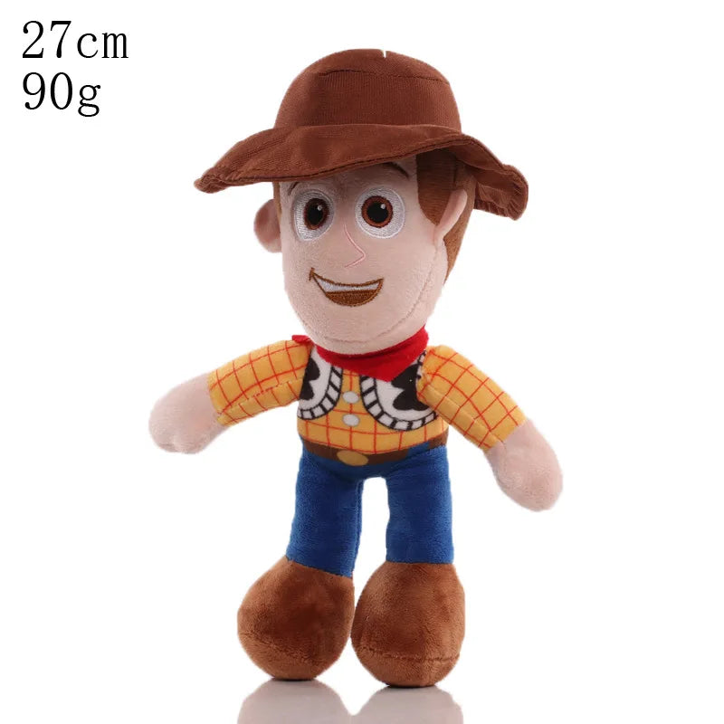 23cm Cute Woody Buzz Lightyear Plush Toy Lovely Stuffed Anime Jessie Plushies Pendant Cartoon Doll Home Decor Xmas Gifts