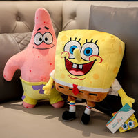 Anime Plushie Doll Spongebob Peluches Doll Squarepants Patrick Star Squidward Eugene Krabs Gary Kawaii Cartoon Stuffed Plush Toy