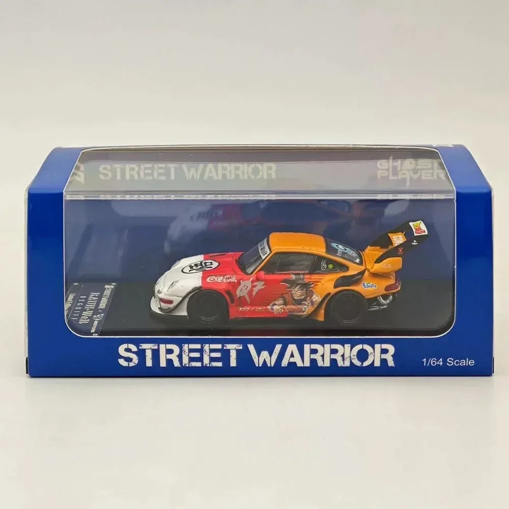Street Warrior 1:64 Porsche RWB 993 Alloy Car Model Collection Series GIFT