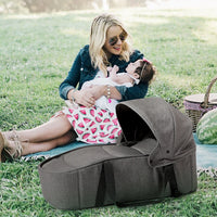 2 In 1 Portable Bassinet Baby Bed Nest Backpack Cribs With Bear Snuggle Swaddle Lounger For Hospital Park Use