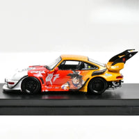 Street Warrior 1:64 Porsche RWB 993 Alloy Car Model Collection Series GIFT