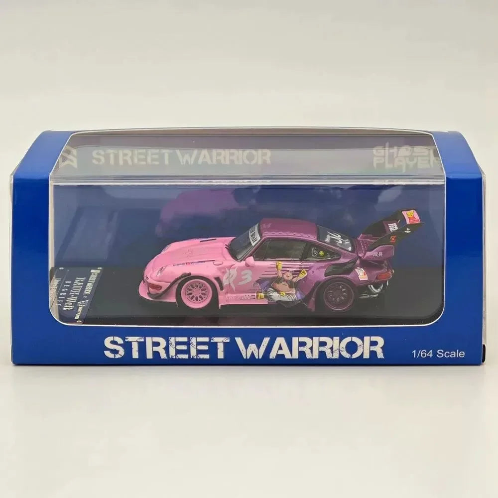 Street Warrior 1:64 Porsche RWB 993 Alloy Car Model Collection Series GIFT