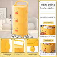 Cartoon Bedside Table Children's Storage Cabinets Finishing Rack Cabinet Cosmetic Organizers Sundries Sorting Bedroom Furniture