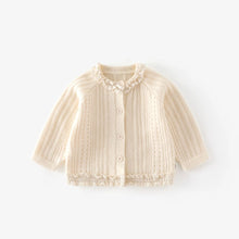 Korean Children's Clothes 2025 Autumn Girl Corduroy Straight-Leg Pants with Flower Embroidery 0-5Y Kids Casual Trousers