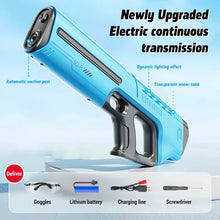 Electric Water Guns For Adults Powerful Squirt Automatic Water Suction Water Blasters Summer Outdoor Beach Toy For boys Kid Gift