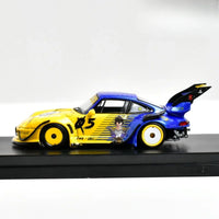 Street Warrior 1:64 Porsche RWB 993 Alloy Car Model Collection Series GIFT