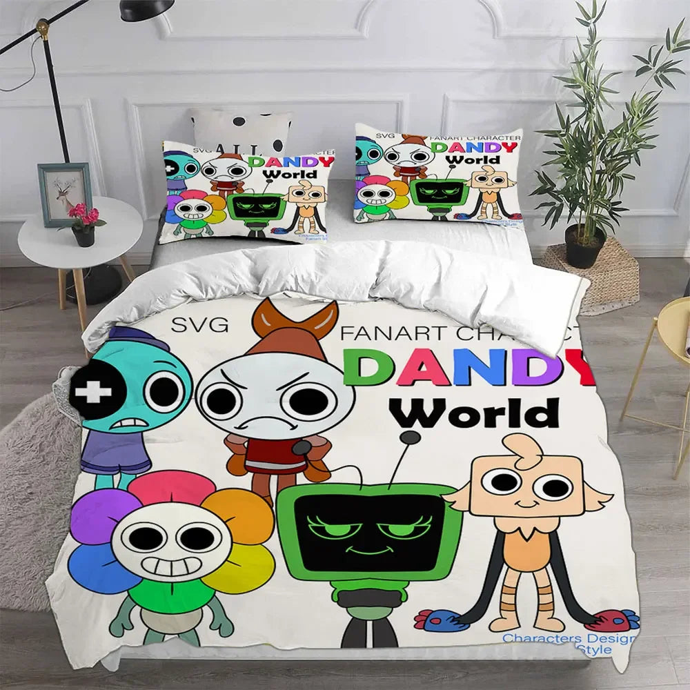 Dandy'S World Bedding Sets For Kids Duvet Cover Set Single Double King Size Bed Set Adult Bedroom Duvet Cover Pillow Case